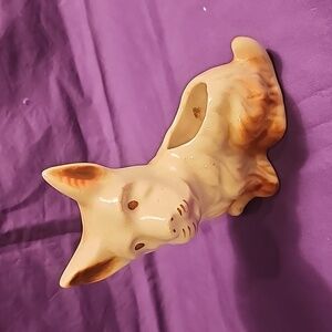 Vintage Scottie dog planter***